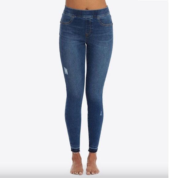 Spanx Distressed Skinny Jeans #20203R XS NEW - Picture 1 of 7